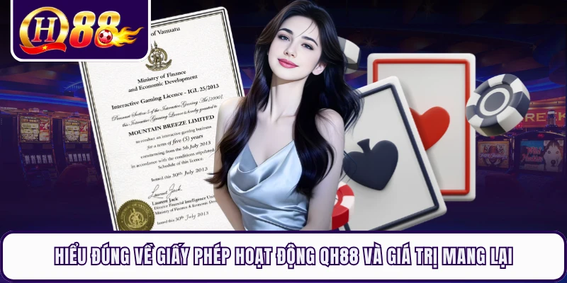 Hiểu đúng về giấy phép hoạt động QH88 và giá trị mang lại