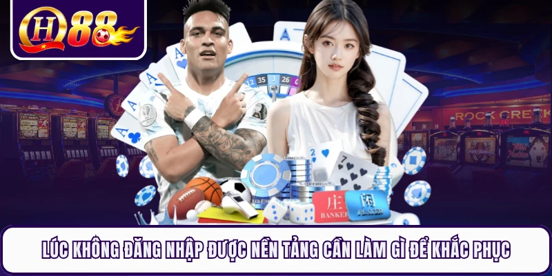 Lúc không đăng nhập được nền tảng cần làm gì để khắc phục